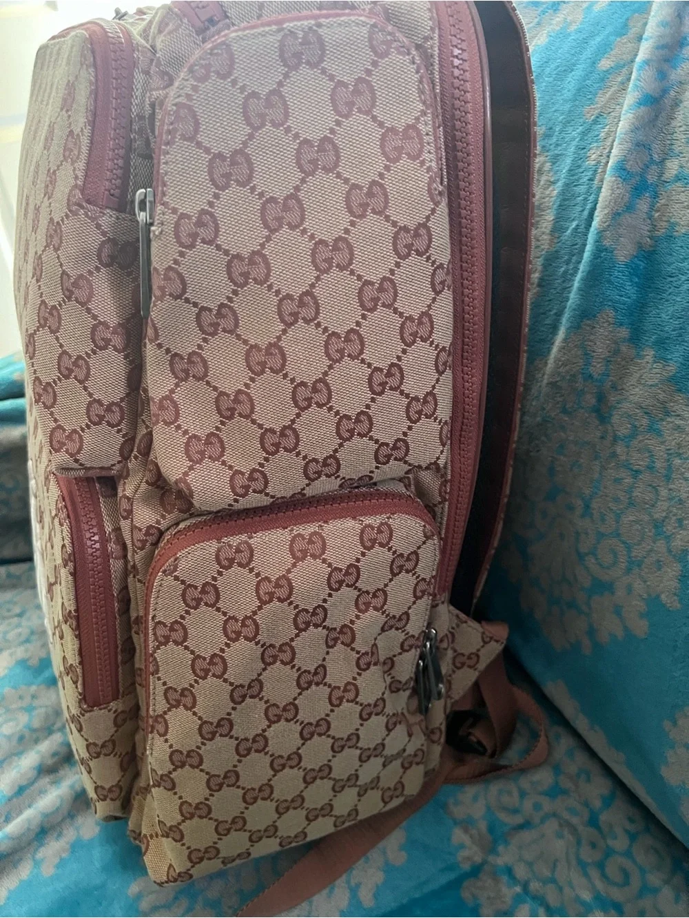 Gucci monogram canvas